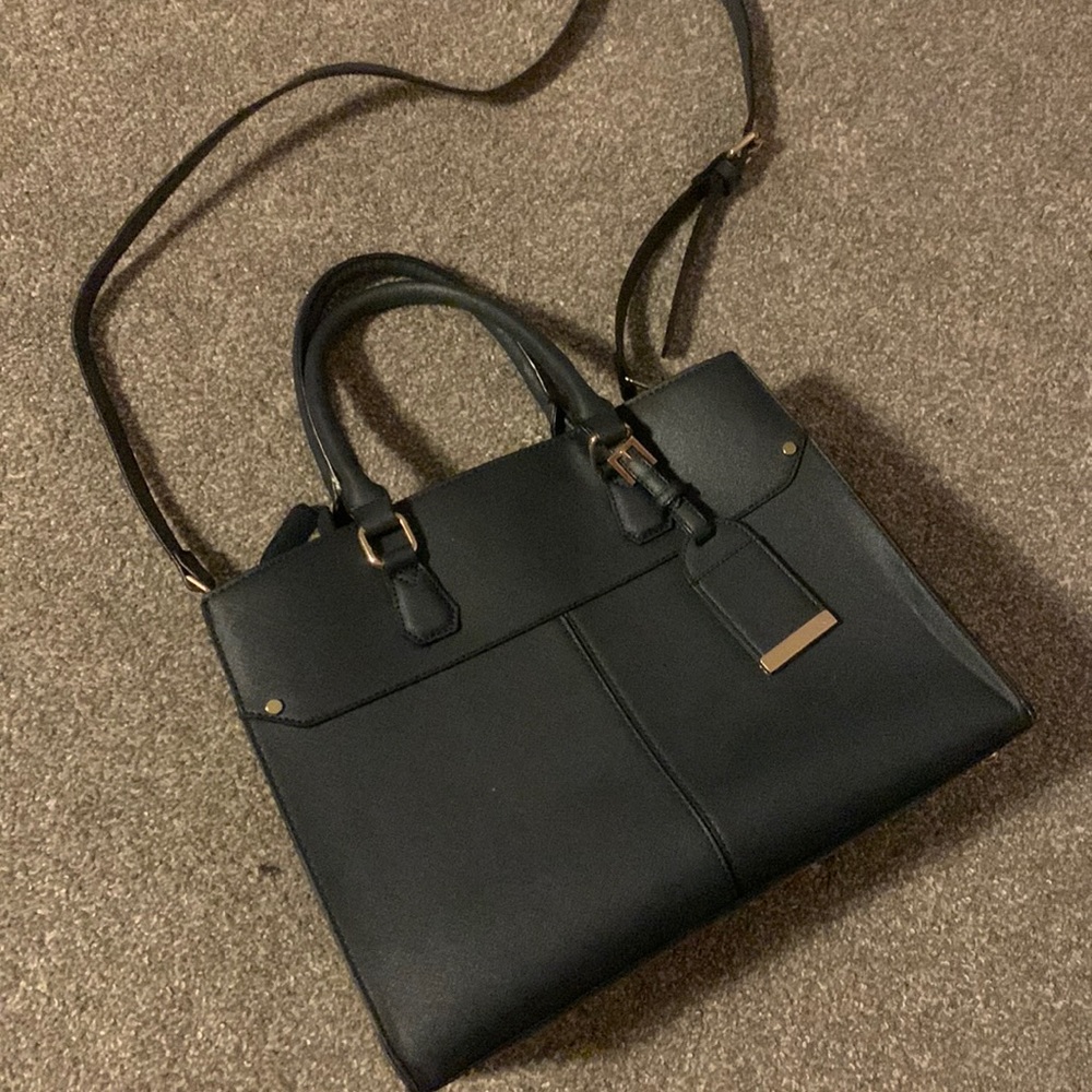 Navy Blue Large Satchel
